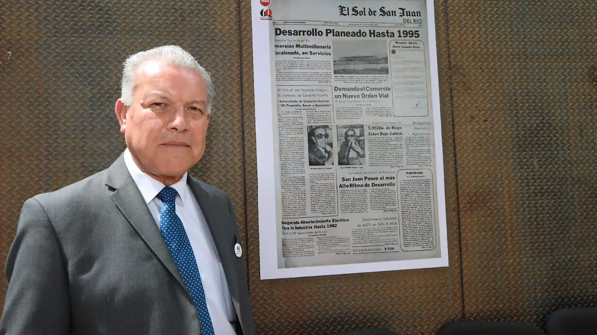 SJR En 1995 aun era reportero del Diario